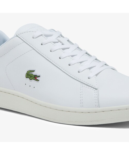 LACOSTE（ラコステ）の「メンズ CARNABY EVO 0721 1（スニーカー・メンズ・オフホワイト/ホワイト×グリーン・25.5cm/26.5cm/28.5cm/25.0cm/26.0cm/27.0cm/28.0cm）」の11枚目の写真