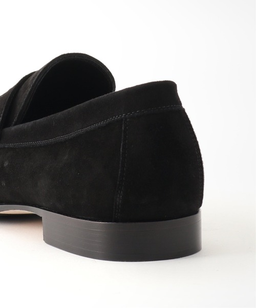 FERRANTE(フェランテ)の「【ferrante / フェランテ】 VIAGGIO NOIR スウェード コインローファー(ローファー・メンズ・ブラック・6/6.5/7/7.5)」の11枚目の写真