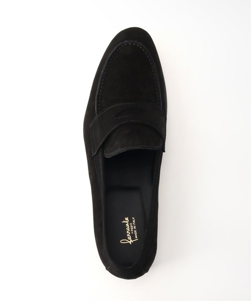 FERRANTE(フェランテ)の「【ferrante / フェランテ】 VIAGGIO NOIR スウェード コインローファー(ローファー・メンズ・ブラック・6/6.5/7/7.5)」の13枚目の写真