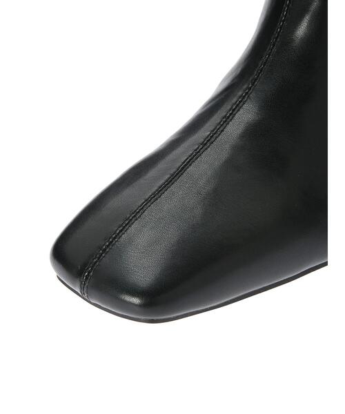 YECCA VECCA（イェッカヴェッカ）の「ミドル丈ブーツ＊（ブーツ・レディース・モカ/ブラック/アイボリー・M/S/L）」の12枚目の写真