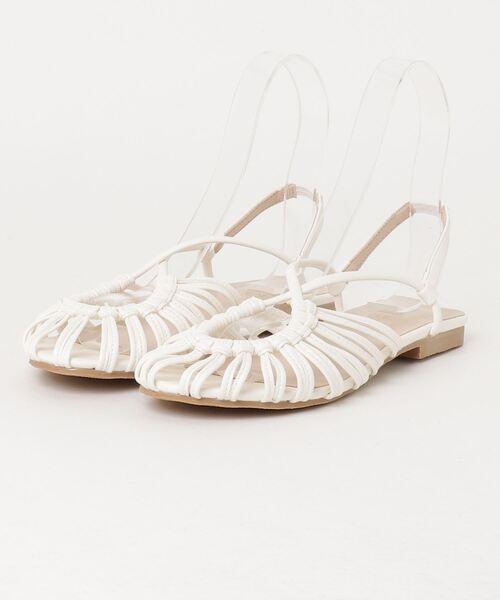 セール ブランド古着 フラットサンダル サンダル W Closet ダブルクローゼット のファッション通販 Zozoused