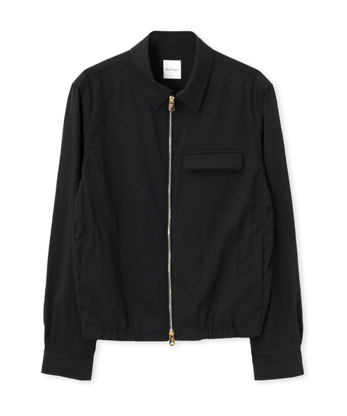 ジップアップ シャツブルゾン / 213110 W034X