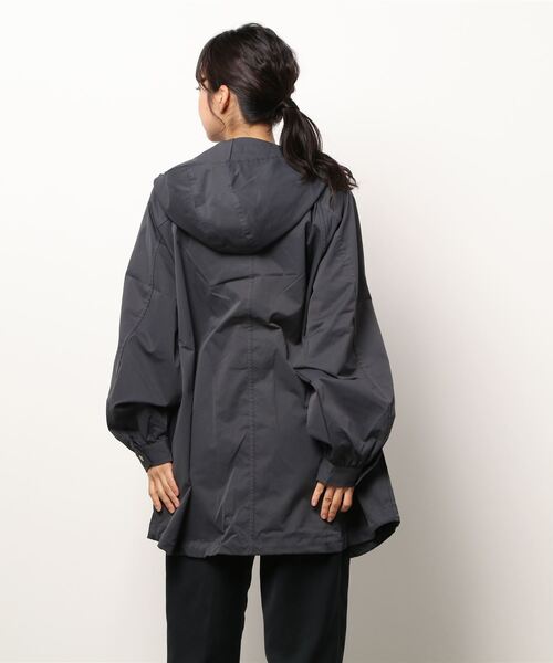 Samansa Mos2（サマンサ モスモス）の「ミドル丈マウンテンパーカー（マウンテンパーカー・レディース・カーキ/ブルー/チャコール/ベージュ/ブラウン・ﾌﾘ-）」の7枚目の写真