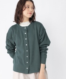studio CLIP | ダブルフロント裏毛カーディガン(カーディガン/ボレロ)