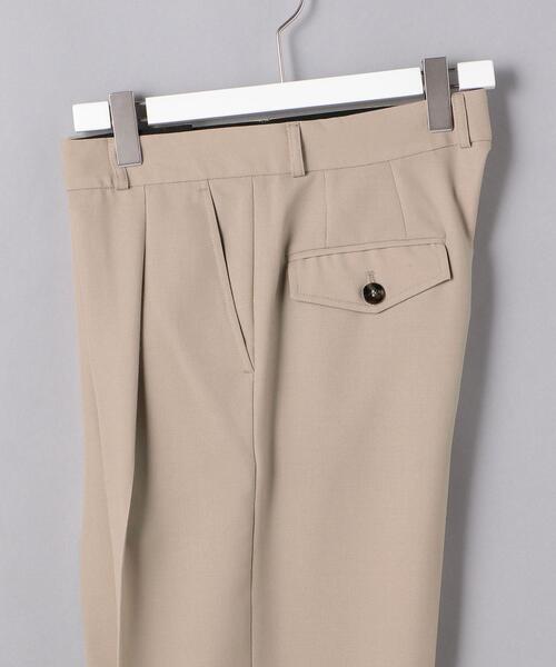 ERNEST W. BAKER(アーネストダブルベーカー)の「<ERNEST W.BAKER(アーネストダブルベイカー)> 1プリーツ ストレート パンツ■■■(その他パンツ・メンズ・ベージュ・S)」の4枚目の写真