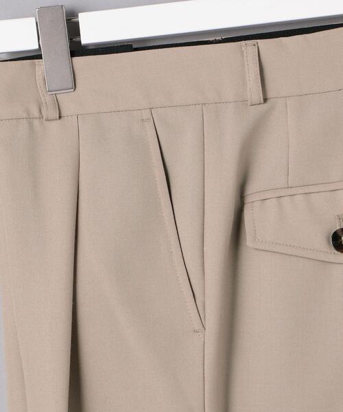 ERNEST W. BAKER(アーネストダブルベーカー)の「<ERNEST W.BAKER(アーネストダブルベイカー)> 1プリーツ ストレート パンツ■■■(その他パンツ・メンズ・ベージュ・S)」の5枚目の写真