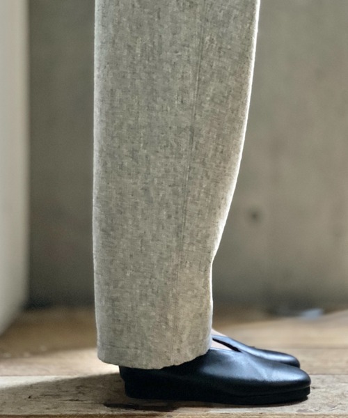 Plantation(プランテーション)の「(S)ウォッシュフラノ(その他パンツ・レディース・カーキ/ライトグレー/ブラック・M size)」の4枚目の写真