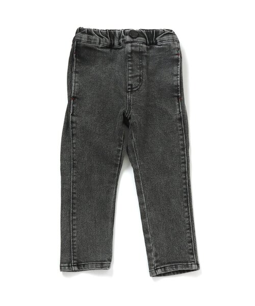 BREEZE（ブリーズ）の「ケミカルウォッシュデニムパンツ 9分丈（デニムパンツ・キッズ・ブルー/ブラック・100/130/90/120/150/140/110）」の2枚目の写真