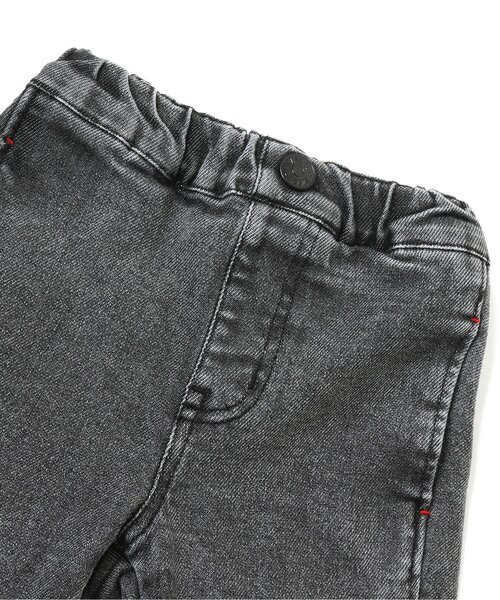 BREEZE（ブリーズ）の「ケミカルウォッシュデニムパンツ 9分丈（デニムパンツ・キッズ・ブルー/ブラック・100/130/90/120/150/140/110）」の10枚目の写真