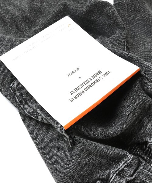 BREEZE（ブリーズ）の「ケミカルウォッシュデニムパンツ 9分丈（デニムパンツ・キッズ・ブルー/ブラック・100/130/90/120/150/140/110）」の13枚目の写真