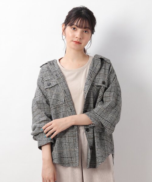 Cutie Blonde(キューティーブロンド)の「◆アソートCPOジャケット(ミリタリージャケット・レディース・ブルー/ナチュラル/ブラック系1/ダークブラウン系1/ブラウン系・00)」の2枚目の写真