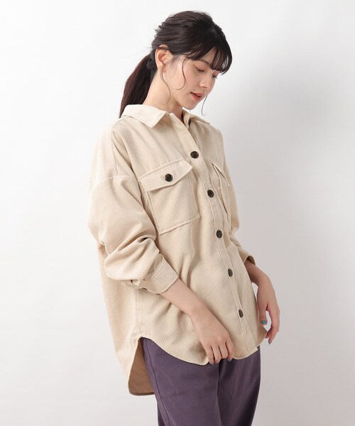 Cutie Blonde(キューティーブロンド)の「◆アソートCPOジャケット(ミリタリージャケット・レディース・ブルー/ナチュラル/ブラック系1/ダークブラウン系1/ブラウン系・00)」の4枚目の写真