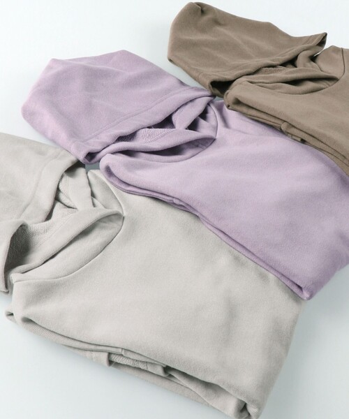 BRANSHES（ブランシェス）の「【WEB限定】パーカーワンピース（ワンピース・キッズ・ラベンダー/キャメル/ライトベージュ・100/110/120/130/140/150）」の4枚目の写真