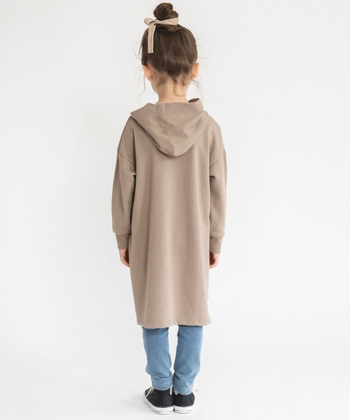 BRANSHES（ブランシェス）の「【WEB限定】パーカーワンピース（ワンピース・キッズ・ラベンダー/キャメル/ライトベージュ・100/110/120/130/140/150）」の22枚目の写真