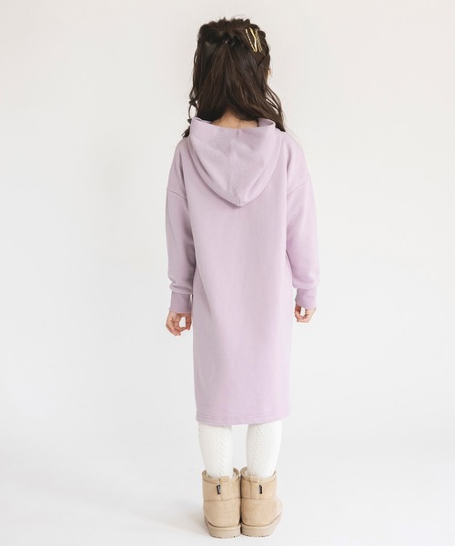 BRANSHES（ブランシェス）の「【WEB限定】パーカーワンピース（ワンピース・キッズ・ラベンダー/キャメル/ライトベージュ・100/110/120/130/140/150）」の15枚目の写真