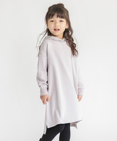 BRANSHES（ブランシェス）の「【WEB限定】パーカーワンピース（ワンピース・キッズ・ラベンダー/キャメル/ライトベージュ・100/110/120/130/140/150）」の10枚目の写真