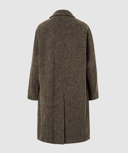 Omar Afridi（オマールアフリディ）の「BALMACAAN COAT DOBBY TWEED（その他アウター・メンズ・ブラウン系その他・S/M）」の4枚目の写真