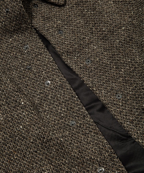 Omar Afridi（オマールアフリディ）の「BALMACAAN COAT DOBBY TWEED（その他アウター・メンズ・ブラウン系その他・S/M）」の3枚目の写真