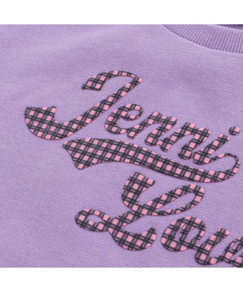 JENNI love（ジェニィラブ）の「袖ボリュームトレーナー（スウェット・キッズ・ブラック/ラベンダー/オフホワイト・150cm/130cm/140cm/160cm）」の15枚目の写真