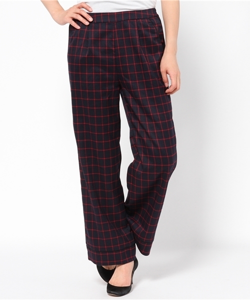 mystic（ミスティック）の「チェックパジャマパンツ（その他パンツ・レディース・グレー/ネイビー/ブラック・ﾌﾘ-）」の3枚目の写真