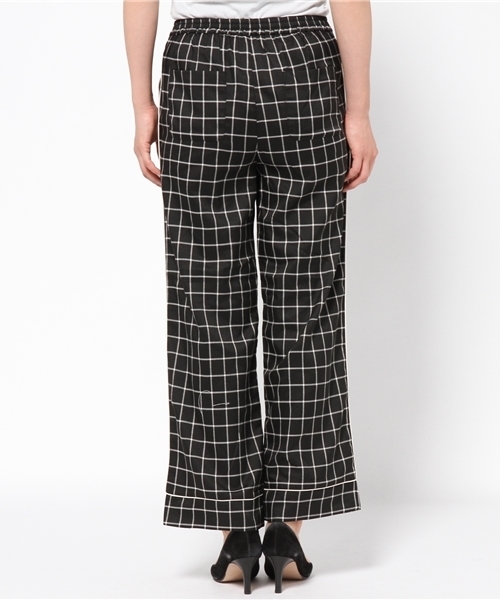 mystic（ミスティック）の「チェックパジャマパンツ（その他パンツ・レディース・グレー/ネイビー/ブラック・ﾌﾘ-）」の11枚目の写真