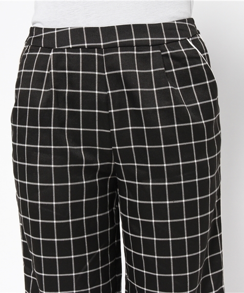 mystic（ミスティック）の「チェックパジャマパンツ（その他パンツ・レディース・グレー/ネイビー/ブラック・ﾌﾘ-）」の12枚目の写真