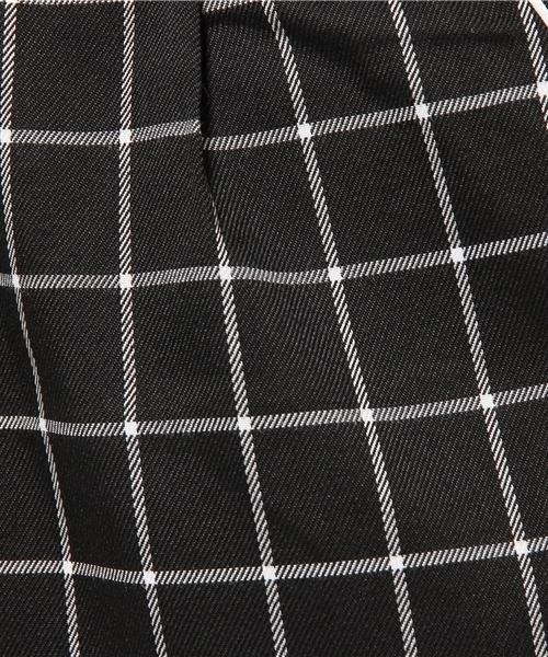 mystic（ミスティック）の「チェックパジャマパンツ（その他パンツ・レディース・グレー/ネイビー/ブラック・ﾌﾘ-）」の6枚目の写真