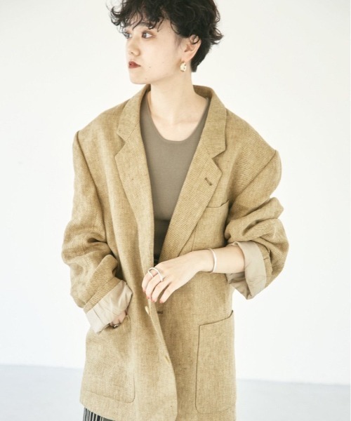 TODAYFUL（トゥデイフル）の「ハイゲージニットタンクトップ（タンクトップ・レディース・ブラック/オリーブ/オレンジ/キャメル/キナリ/ブルー系その他・FREE）」の16枚目の写真