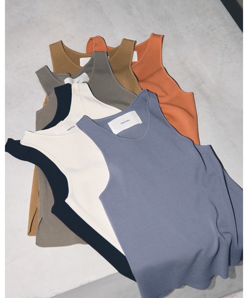 TODAYFUL - 【美品】TODAYFUL ハイゲージニットタンクトップ トゥデイフル トップス TODAYFUL（トゥデイフル）の「ハイゲージニットタンクトップ