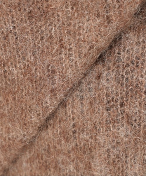 journal standard L'essage（ジャーナルスタンダードレサージュ）の「モヘヤ.アルパカ混クルーネックプルオーバー◆（ニット/セーター・レディース・パープル/キャメル/ピンク・FREE）」の16枚目の写真