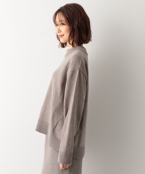 GLOBAL WORK（グローバルワーク）の「ベロアタッチニットセット/236151（スカート・レディース・キャメル/チャコールグレー/ブルー系その他6・FREE）」の13枚目の写真