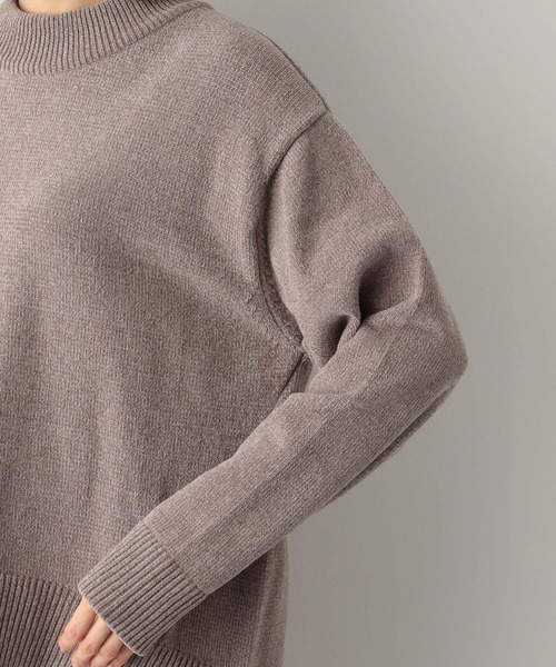 GLOBAL WORK（グローバルワーク）の「ベロアタッチニットセット/236151（スカート・レディース・キャメル/チャコールグレー/ブルー系その他6・FREE）」の16枚目の写真