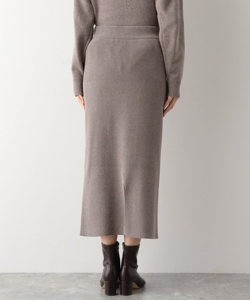 GLOBAL WORK（グローバルワーク）の「ベロアタッチニットセット/236151（スカート・レディース・キャメル/チャコールグレー/ブルー系その他6・FREE）」の21枚目の写真