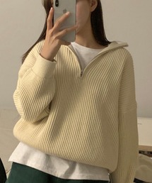 ジップアップ」に該当するニット/セーターファッション通販