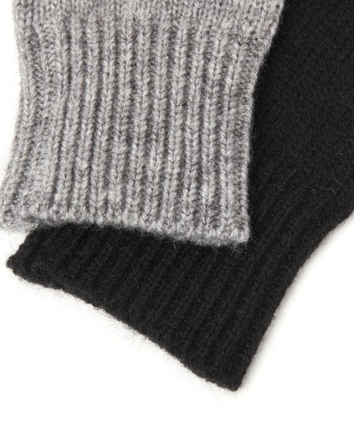 ALAND（エーランド）の「【UNISEX】3.3Field Trip／KNIT ARM WARMERS　2263469（アームカバー・レディース・ブラック/ベージュ/グレー・FREE）」の11枚目の写真