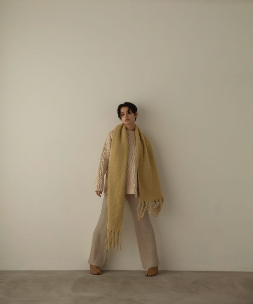 marjour（マージュール）の「LIB KNIT PANTS（その他パンツ・レディース・ベージュ/オフホワイト・M）」の7枚目の写真