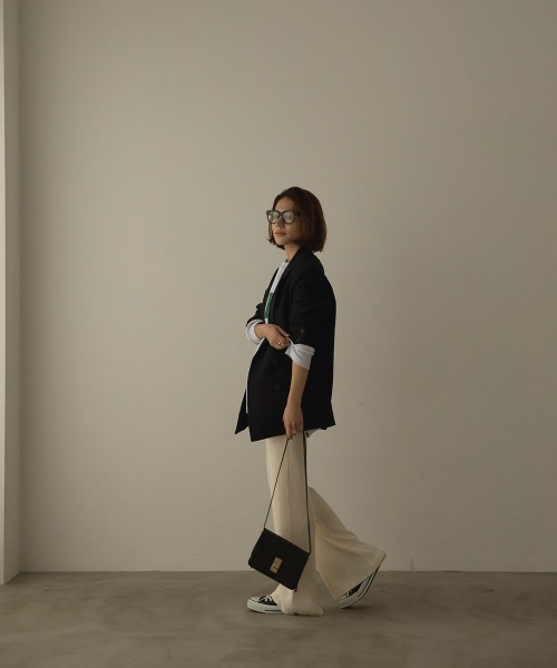 marjour（マージュール）の「LIB KNIT PANTS（その他パンツ・レディース・ベージュ/オフホワイト・M）」の5枚目の写真