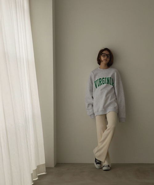 marjour（マージュール）の「LIB KNIT PANTS（その他パンツ・レディース・ベージュ/オフホワイト・M）」の6枚目の写真