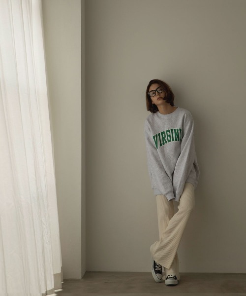 marjour（マージュール）の「LIB KNIT PANTS（その他パンツ・レディース・ベージュ/オフホワイト・M）」の10枚目の写真
