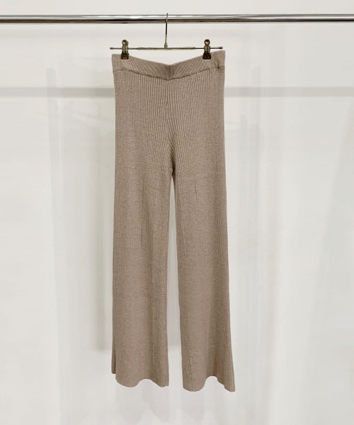 marjour（マージュール）の「LIB KNIT PANTS（その他パンツ・レディース・ベージュ/オフホワイト・M）」の18枚目の写真
