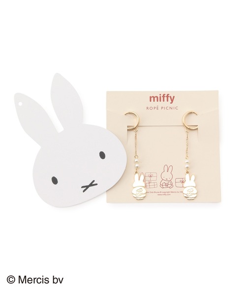 Miffy( ミッフィー)の「【miffy×ROPE' PICNIC】プレゼントモチーフピアス(ピアス(両耳用)・レディース・ゴールド/シルバー・FREE)」の7枚目の写真