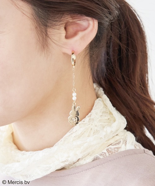 Miffy( ミッフィー)の「【miffy×ROPE' PICNIC】プレゼントモチーフピアス(ピアス(両耳用)・レディース・ゴールド/シルバー・FREE)」の10枚目の写真