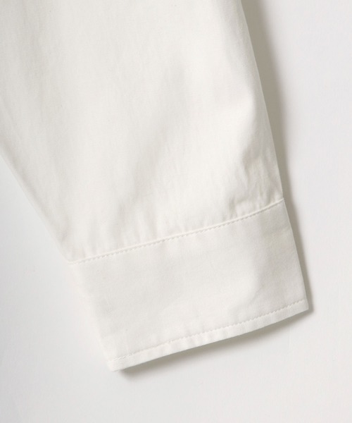 BEN DAVIS（ベンデイビス）の「BEN DAVIS/ベンデイビス ビッグシルエット ワッペン刺繍 クレリック ワークシャツ（シャツ/ブラウス・メンズ・ホワイト/ダークグリーン/エメラルド/ブルー系その他・M/L/XL）」の15枚目の写真