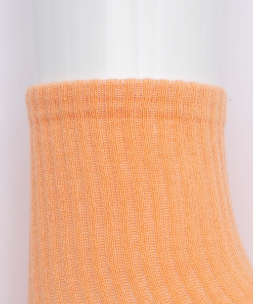 WEGO（ウィゴー）の「WEGO/リブソックス（ソックス/靴下・レディース・ブルー系その他/パープル系その他/オレンジ系その他/グリーン系その他/ピンク・23-25cm）」の12枚目の写真