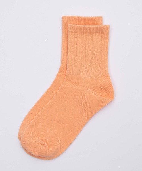 WEGO（ウィゴー）の「WEGO/リブソックス（ソックス/靴下・レディース・ブルー系その他/パープル系その他/オレンジ系その他/グリーン系その他/ピンク・23-25cm）」の10枚目の写真