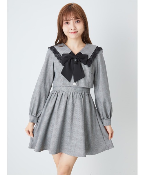 セーラーカラーset Upワンピース ワンピース Ank Rouge アンクルージュ のファッション通販 Zozotown