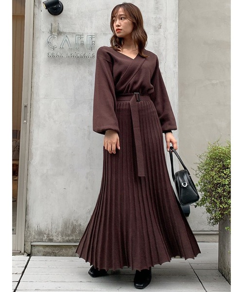 セール ブランド古着 ニットワンピース ワンピース Dazzlin ダズリン のファッション通販 Zozoused