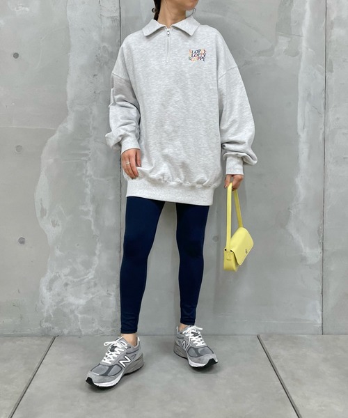 WHO'S WHO gallery(フーズフーギャラリー)の「【SLOPPY/スロッピー】レギンス(レギンス/スパッツ・レディース・ネイビー/ダークグリーン/ブラック・FREE)」の5枚目の写真