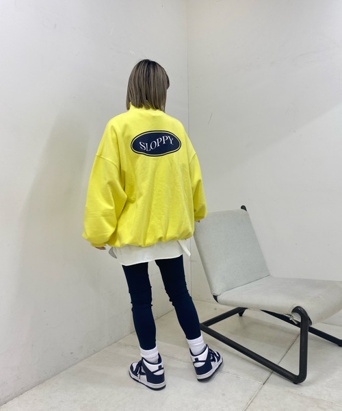 WHO'S WHO gallery(フーズフーギャラリー)の「【SLOPPY/スロッピー】レギンス(レギンス/スパッツ・レディース・ネイビー/ダークグリーン/ブラック・FREE)」の9枚目の写真