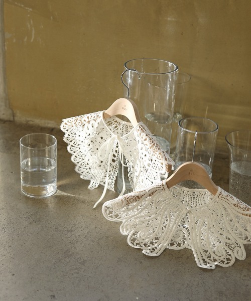 Bab（バブ）の「アソートレース付け襟（付け襟・レディース・ホワイト/ブラック/ブラック系その他/ホワイト系・ONESIZE）」の18枚目の写真